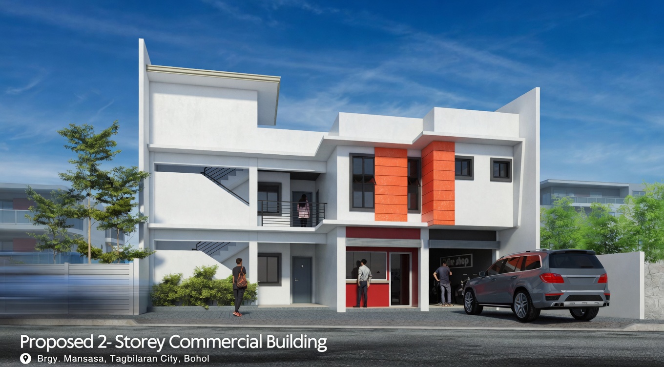 Contemporary commercial rendering